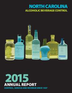 NORTH CAROLINA  ALCOHOLIC BEVERAGE CONTROL 2015