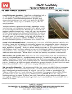 Microsoft Word - Clinton_Dam_Safety_Fact_Sheet-15Aug2013-Final2.docx