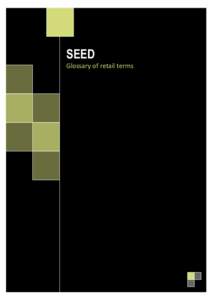 SEED Glossary of retail terms Glossary of retail terms  AVERAGE FIRST MARGIN