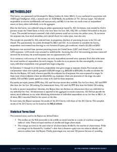 METHODOLOGY This Survey was sponsored and developed by Major, Lindsey & Africa (MLA). It was conducted in association with ALM Legal Intelligence (ALI), a research arm of ALM Media, the publisher of The American Lawyer. 