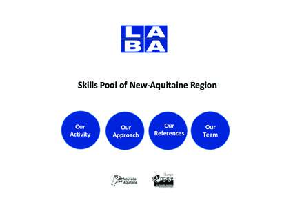 Skills Pool	of	New-Aquitaine	Region  Our Activity  Our