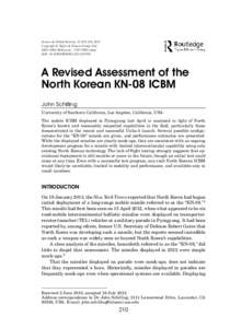 Science & Global Security, 21:210–236, 2013 C Taylor & Francis Group, LLC Copyright  ISSN: printonline DOI: 