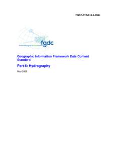 Microsoft Word - GI_FrameworkDataStandard_Part6_Hydrography.doc