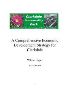 A Comprehensive Economic Development Strategy for Clarkdale