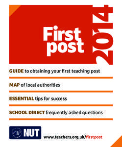 2014  First post  GUIDE to obtaining your first teaching post