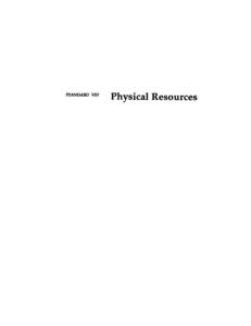 STANDARD VIII  Physical Resources Task Force: CoordiMtor:  Patrick Miller, Associate Vice President