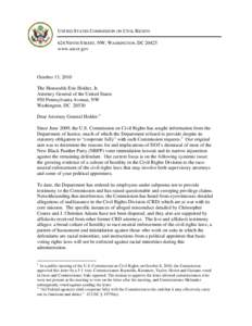 Microsoft Word - Letter to The Honorable Eric Holder Jr[removed]with 3 requests.docx