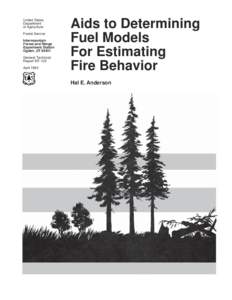 Aids to determining fuel models for estimating fire behavior