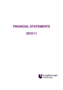 FINANCIAL STATEMENTS[removed]