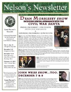 Volume 19 Issue 2  Holiday 2012 d ean M orrissey