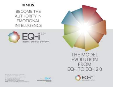 BECOME THE AUTHORITY IN EMOTIONAL INTELLIGENCE  The Model