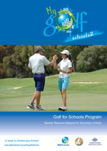 Golf Australia Logo - CMYK