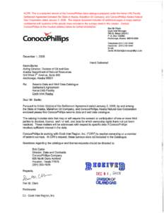 Economy of Alaska / Natural gas in Alaska / ConocoPhillips Alaska / ConocoPhillips / Cook Inlet Region /  Inc. / X Window System / Cook Inlet / Geography of Alaska / Software / Alaska