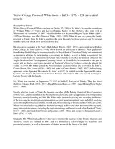 Dominion of Newfoundland / British North America / Newfoundland / Bay Roberts / Keats / William Coaker / Greenspond / William White / Newfoundland general election / Newfoundland and Labrador / Provinces and territories of Canada / Geography of Canada