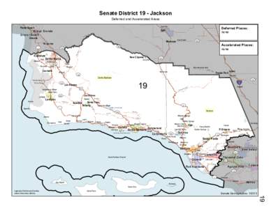 Senate District 19 - Jackson Deferred and Accelerated Areas Cuy  Oceano