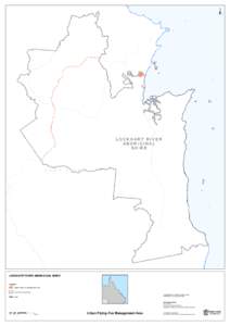 Lockhart River Aboriginal Shire Urban Flying-Fox Management Area map