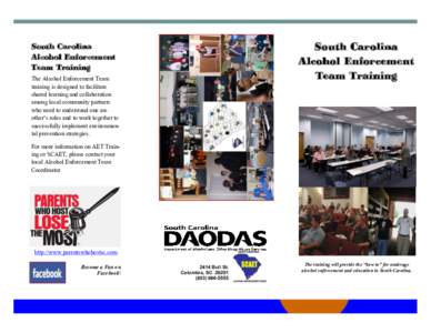 South Carolina Alcohol Enforcement Team Training South Carolina Alcohol Enforcement