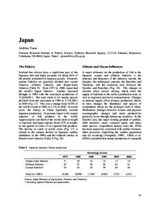 Scomber / Geography of Japan / Kuroshio Current / Mackerel / Wild fisheries / Oyashio Current / Stock assessment / Pacific decadal oscillation / Fish stock / Fish / Ocean currents / Fisheries
