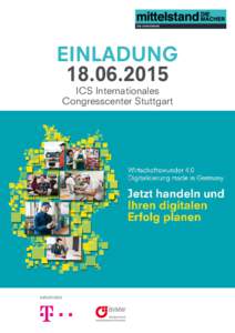 EINladungICS Internationales Congresscenter Stuttgart  Initiatoren