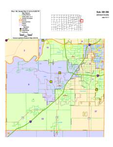 Plan: M4_Senate Plan 21 AA for KLRD TR  Sub. SB 256 Map Features Voting District