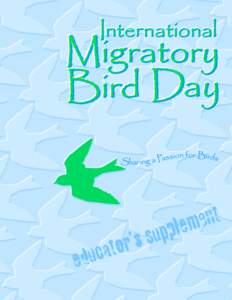 Biology / Bird conservation / Bird flight / Bird migration / Blackpoll Warbler / Bird ringing / Bird / Smithsonian Migratory Bird Center / Cerulean Warbler / Ornithology / Zoology / Dendroica
