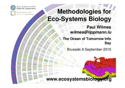 Science / Microbiology / Environmental microbiology / Systems biology / Metaproteomics / Metagenomics / Metabolomics / Proteomics / Microbial population biology / Biology / Bioinformatics / Genomics