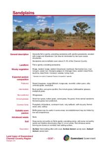 Grazing / Loam / Human geography / Spinifex / Land use / Geography of Western Australia / Agriculture / Land management / Soil