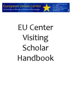 Information for Visiting Scholars