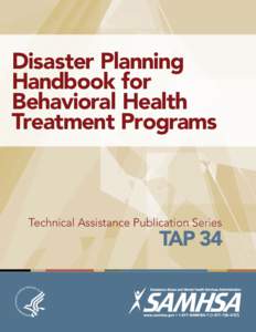 Disaster Planning Handbook for Behavioral Health Treatment Programs