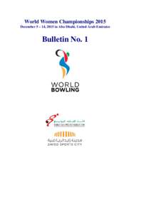 Microsoft Word[removed]World Women Championships Bulletin 1.docx