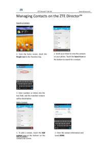 Software / Smartphones / IOS version history / Technology / TouchFLO 3D / Contact list / Instant messaging / HTC Corporation