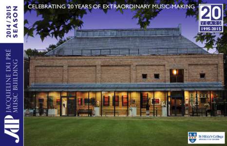 [removed]Season jacqueline du pré music building  Celebrating 20 years of extraordinary music-making