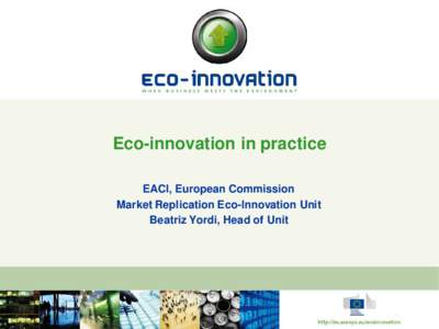 Eco-innovation / Innovation / Green building / Sustainability / Architecture / Environment