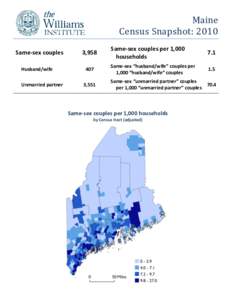 Domestic partnership in Maine / Recognition of same-sex unions in New Mexico / Same-sex relationship / Same-sex marriage / Family law