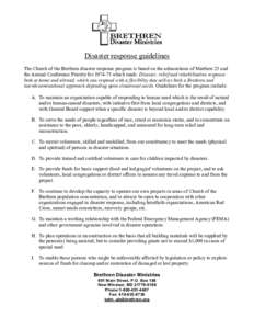 Microsoft Word - Disaster response guidelines. bu.doc