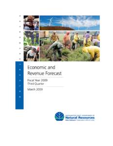 Acknowledgements The Washington State Department of Natural Resources’ (DNR) Economic and Revenue Forecast is a collaborative effort. It is the product of information provided by private individuals and organizations,