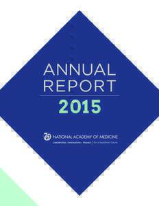 ANNUAL REPORTLeadership • Innovation • Impact for a healthier future