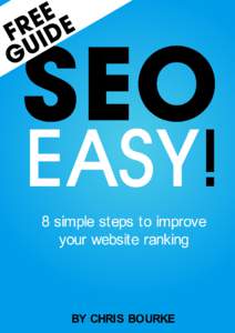 SEO EASY  8 steps to improve your website ranking      OVERVIEW   