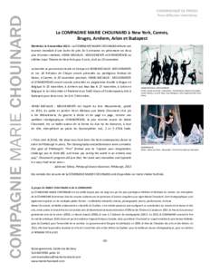 COMPAGNIE MARIE CHOUINARD 