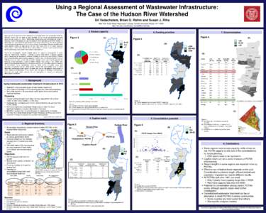 Using a Regional Assessment of Wastewater Infrastructure: The Case of the Hudson River Watershed Sri Vedachalam, Brian G. Rahm and Susan J. Riha New York State Water Resources Institute, Cornell University, Ithaca, NY 14