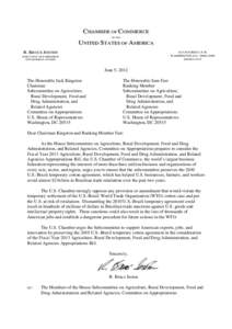 United States House Appropriations Subcommittee on Agriculture /  Rural Development /  Food and Drug Administration /  and Related Agencies / United States Senate Appropriations Subcommittee on Agriculture /  Rural Development /  Food and Drug Administration /  and Related Agencies / United States House Committee on Appropriations / Sam Farr / Jack Kingston