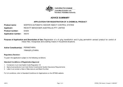 Orders of insects / Insecticides / Endocrine disruptors / Household chemicals / Organochlorides / Permethrin / Mortein / Cockroach / Flea / Phyla / Protostome / Biology