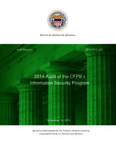 2014 Audit of the CFPB’s Information Security Program