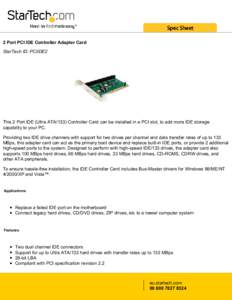 IBM PC compatibles / SCSI / Parallel ATA / Conventional PCI / Host adapter / Hard disk drive / PCI-X / Expansion card / IT8212 / Computer hardware / Computer buses / Computer storage media