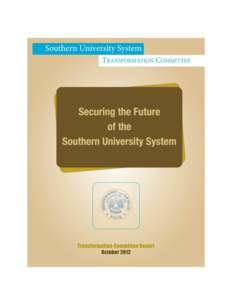 TABLE OF CONTENTS Southern University I. INTRODUCTION  1