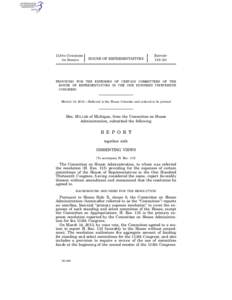 United States congressional committee / United States Congress / United States Senate / United States House Committee on House Administration / United States House of Representatives / Ranking member / United States House Committee on Appropriations / United States House Committee on the Budget / United States Intelligence Community Oversight / Committees of the United States Congress / Government / Standing committee