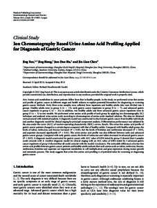 Hindawi Publishing Corporation Gastroenterology Research and Practice Volume 2012, Article ID[removed], 8 pages doi:[removed][removed]Clinical Study