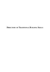 DIRECTORY OF TRADITIONAL BUILDING SKILLS  The Square, Killough, County Down (before and after)