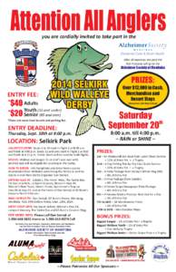 Walleye / North Kildonan /  Winnipeg / Fish / Collecting / Prize