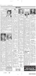 8  Wednesday, September 3, 2014 The Morgan Messenger OBITUARIES Anna Lou McCumbee